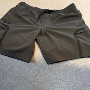 Under Armour Men's Dark Gray Athletic Shorts